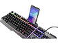 Teclado Gamer Trust GXT 853 Esca LED Rainbow Metálico - PS - Miniatura 2