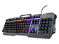 Teclado Gamer Trust GXT 853 Esca LED Rainbow Metálico - PS - Miniatura 3
