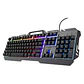 Teclado Gamer Trust GXT 853 Esca LED Rainbow Metálico - PS - Miniatura 3