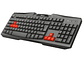 Teclado Gamer Trust Ziva Full Size con Teclas Rojas - PS - Miniatura 1