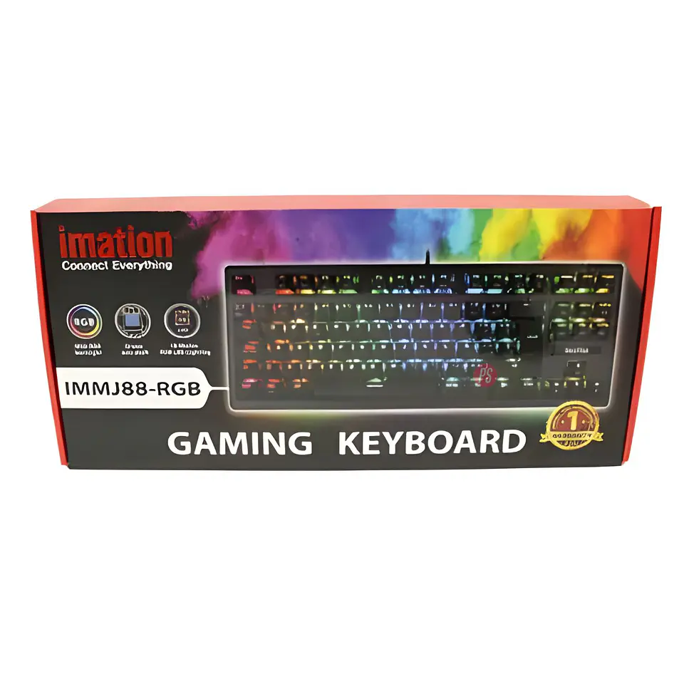 Teclado Mecánico Gamer IMJ88 RGB con 88 Teclas - PS 3