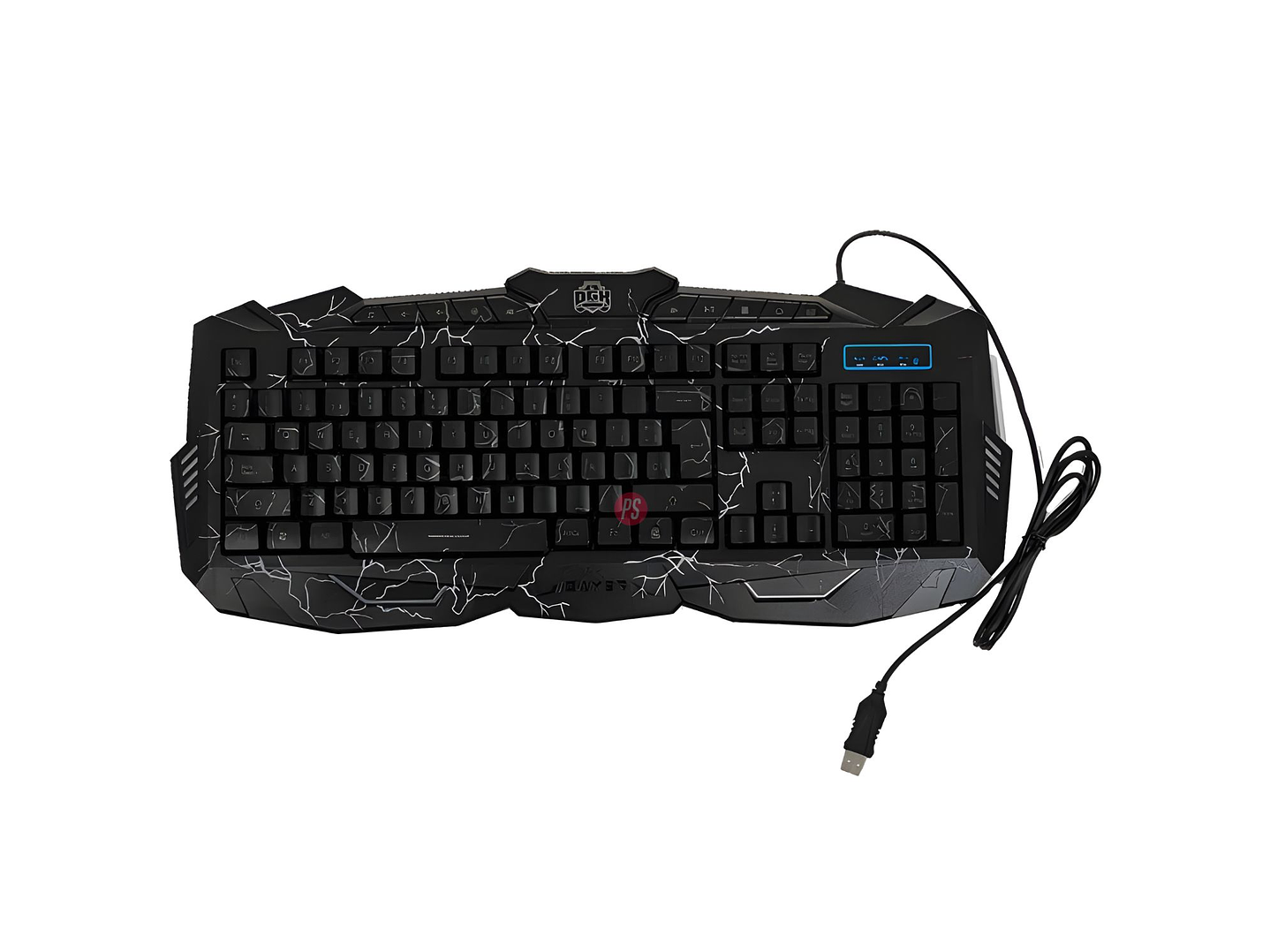 Kit Gamer Angel of Death Teclado + Mouse + Mouse Pad - PS 2