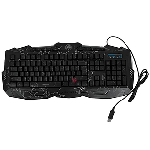 Kit Gamer Angel of Death Teclado + Mouse + Mouse Pad - PS