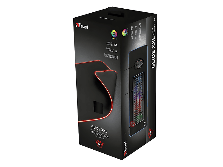 Alfombrilla Gamer XXL RGB Trust GXT 764 Glide-Flex - PS 5