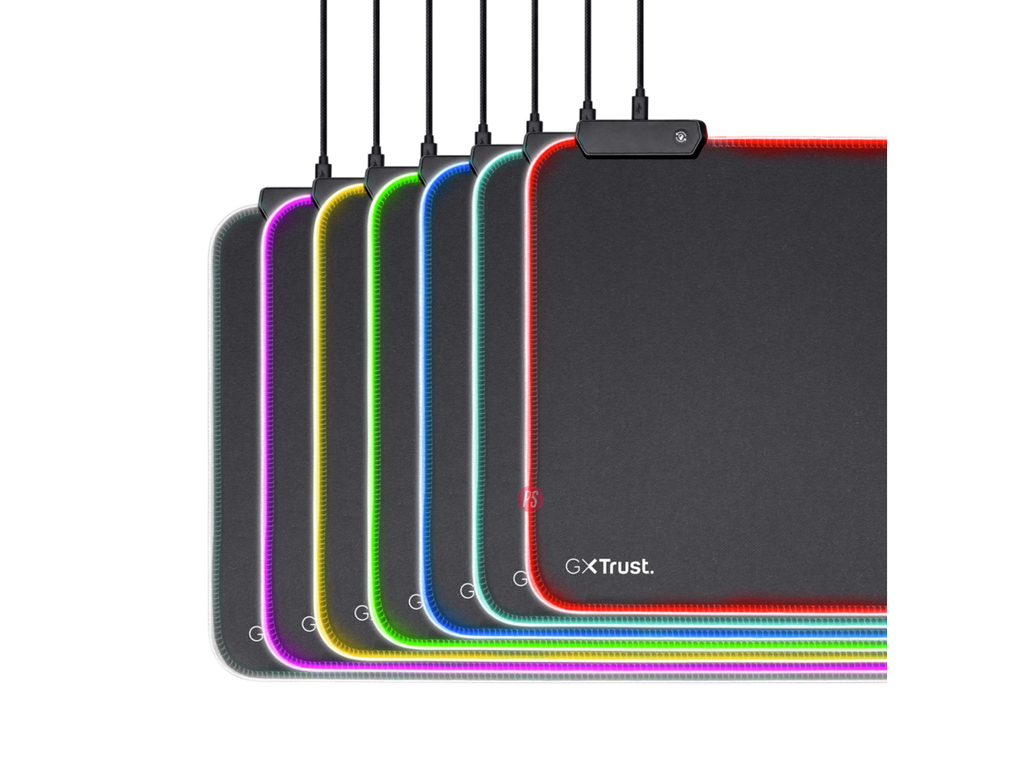 Alfombrilla Gamer XXL RGB Trust GXT 764 Glide-Flex - PS 2