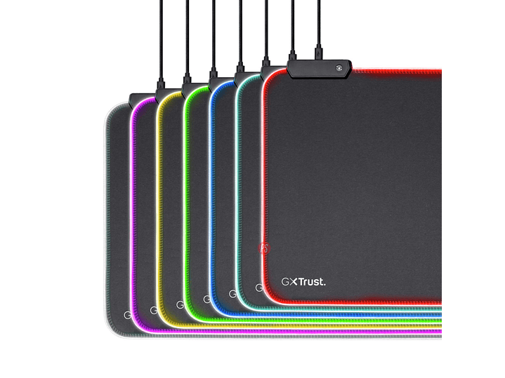 Alfombrilla Gamer XXL RGB Trust GXT 764 Glide-Flex - PS 2