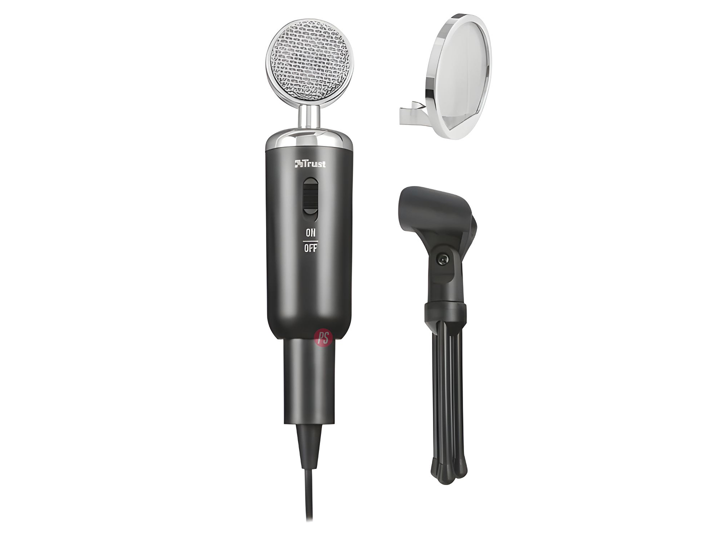 Micrófono Trust Madell Vintage Pro para Streaming - PS 4