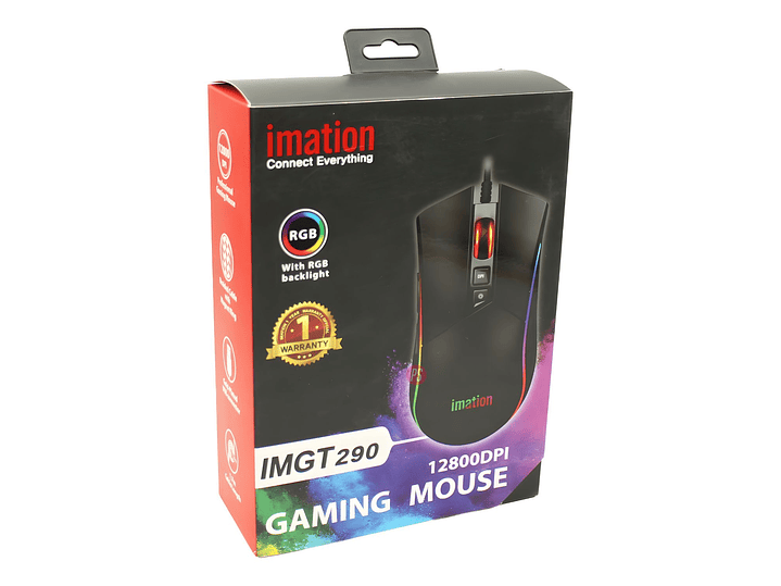 Mouse Gamer RGB 12800 DPI Imation IMGT290 Pro - PS 4