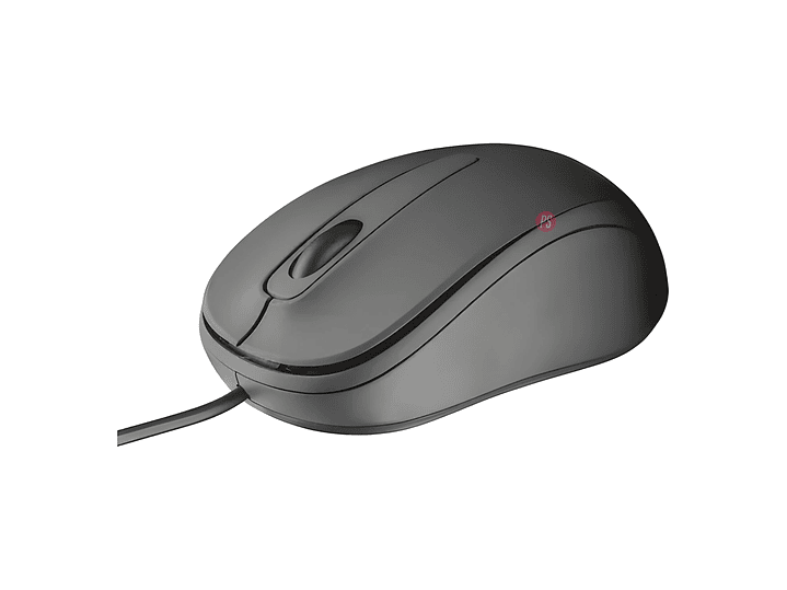 Mouse Ratón Trust Ziva Compacto 1000 DPI Ergonómico - PS 2