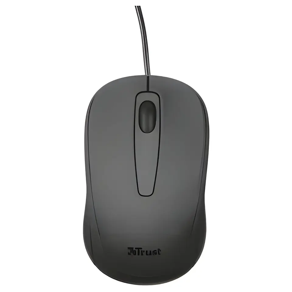Mouse Ratón Trust Ziva Compacto 1000 DPI Ergonómico - PS 1