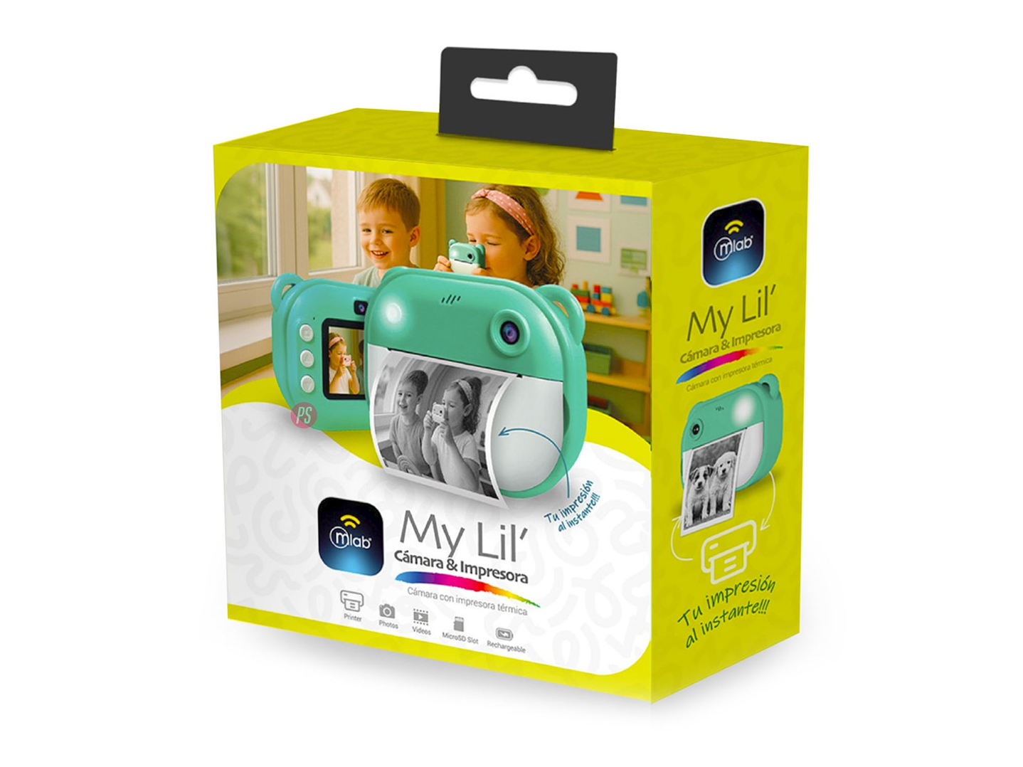 Cámara Impresora Infantil ¡Fotos al Instante! My Lil - PS 6