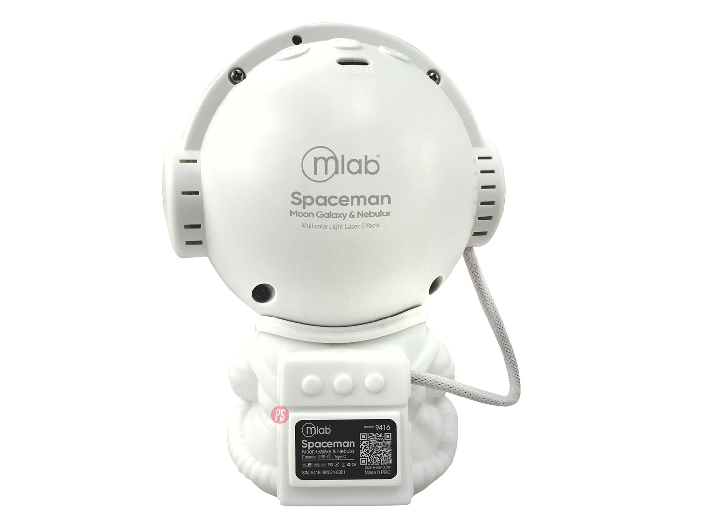 Spaceman Proyector Galaxia LED Láser con Rotación - PS 4