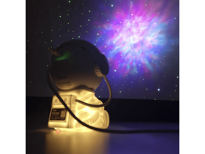 Spaceman Proyector Galaxia LED Láser con Rotación - PS 6