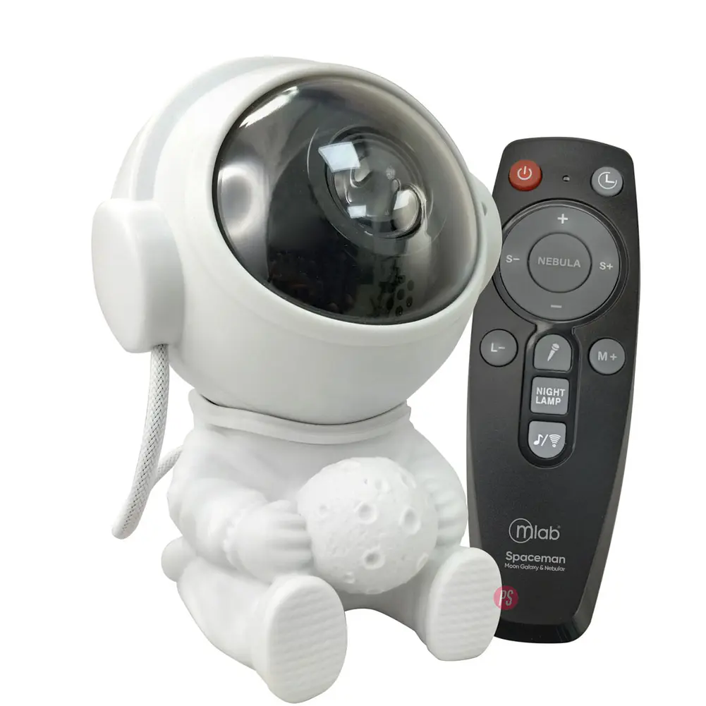 Spaceman Proyector Galaxia LED Láser con Rotación - PS 1