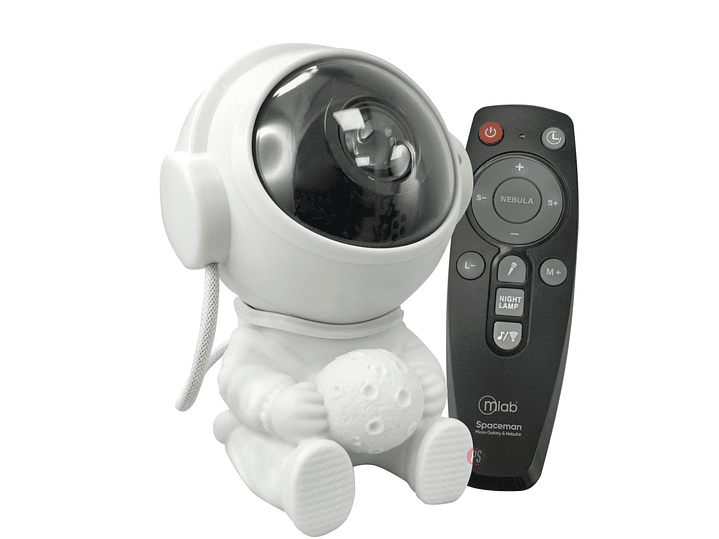 Spaceman Proyector Galaxia LED Láser con Rotación - PS 1