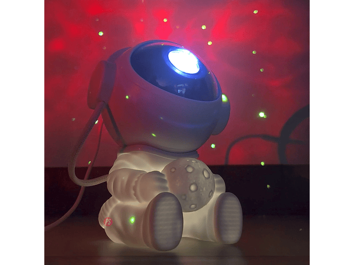 Spaceman Proyector Galaxia LED Láser con Rotación - PS 7