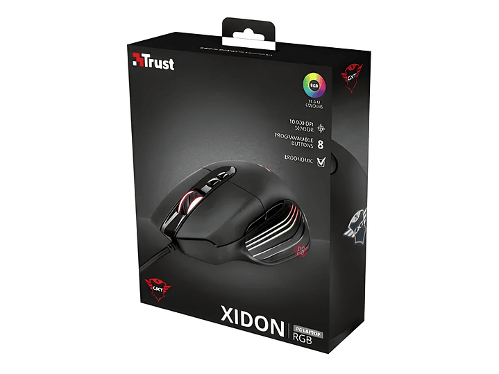 Mouse Gamer Trust Xidon 10000 DPI RGB Pro Performance - PS 5