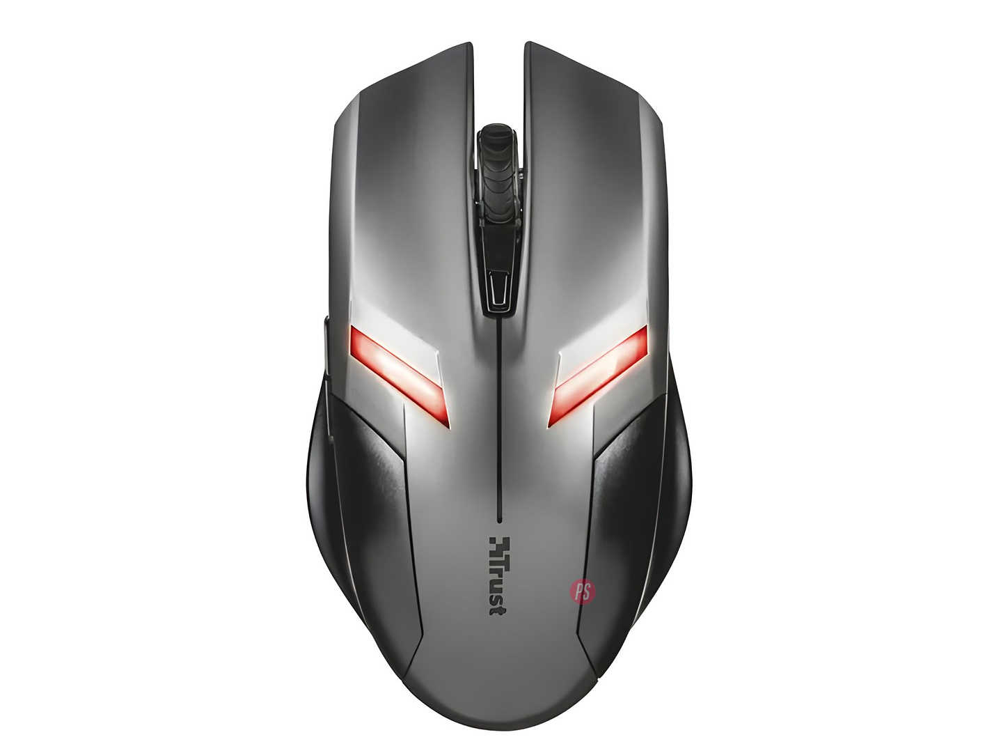 Mouse Gamer Trust Ziva 2000 DPI con LED Rojo - PS 2