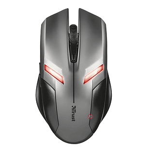 Mouse Gamer Trust Ziva 2000 DPI con LED Rojo - PS