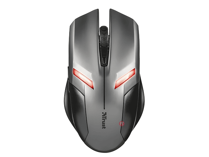 Mouse Gamer Trust Ziva 2000 DPI con LED Rojo - PS 2