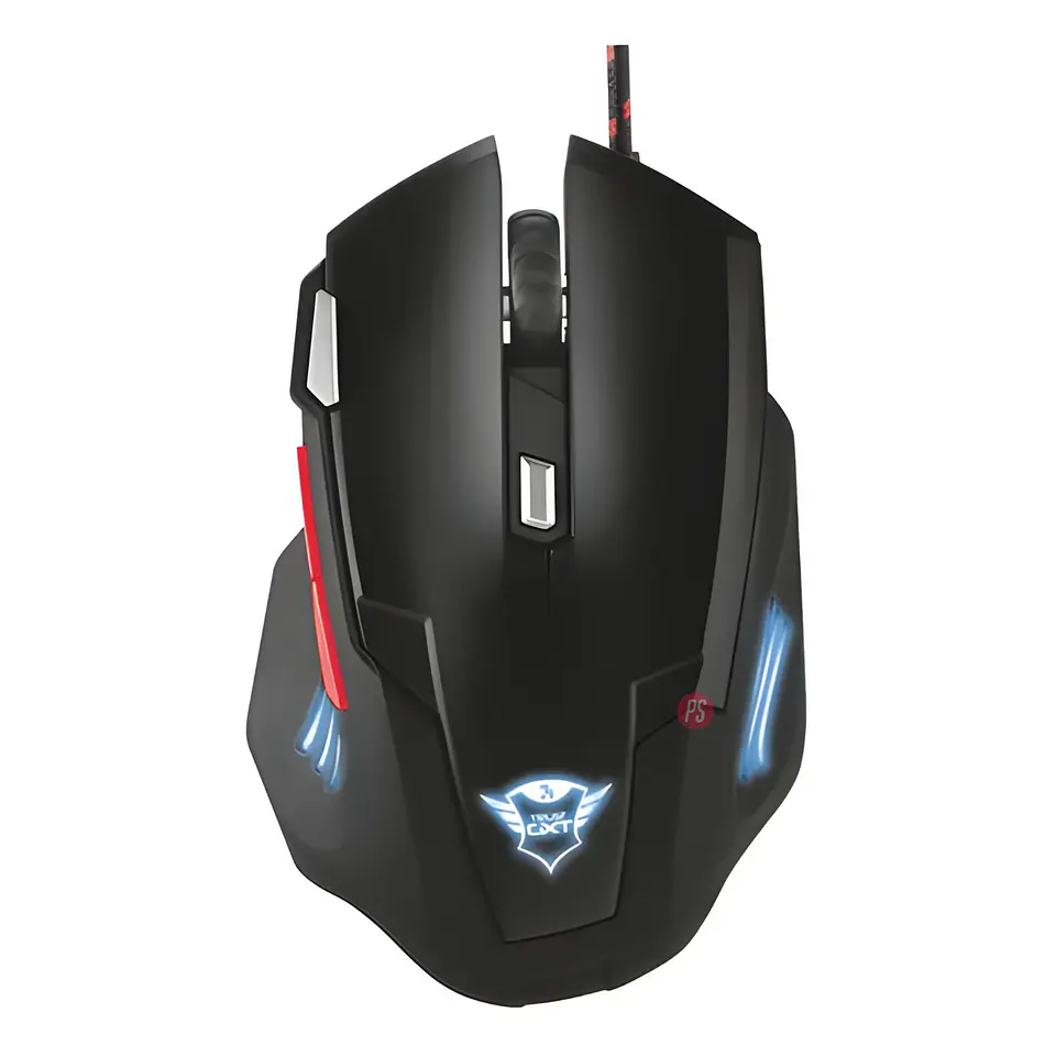 Mouse Gamer Trust GXT 4111 Zapp 2500 DPI 7 Botones - PS 1