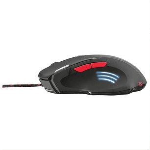 Mouse Gamer Trust GXT 4111 Zapp 2500 DPI 7 Botones - PS