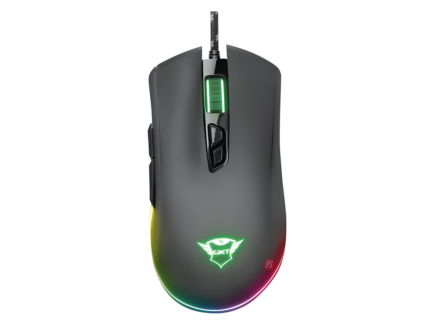 Mouse Gamer Trust GXT 900 Qudos RGB 15000 DPI Pro - PS 2