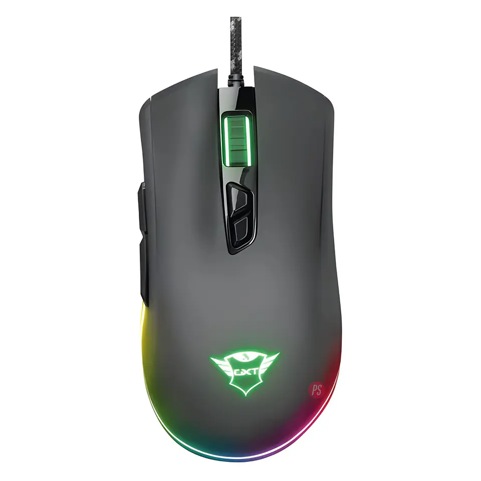 Mouse Gamer Trust GXT 900 Qudos RGB 15000 DPI Pro - PS 2