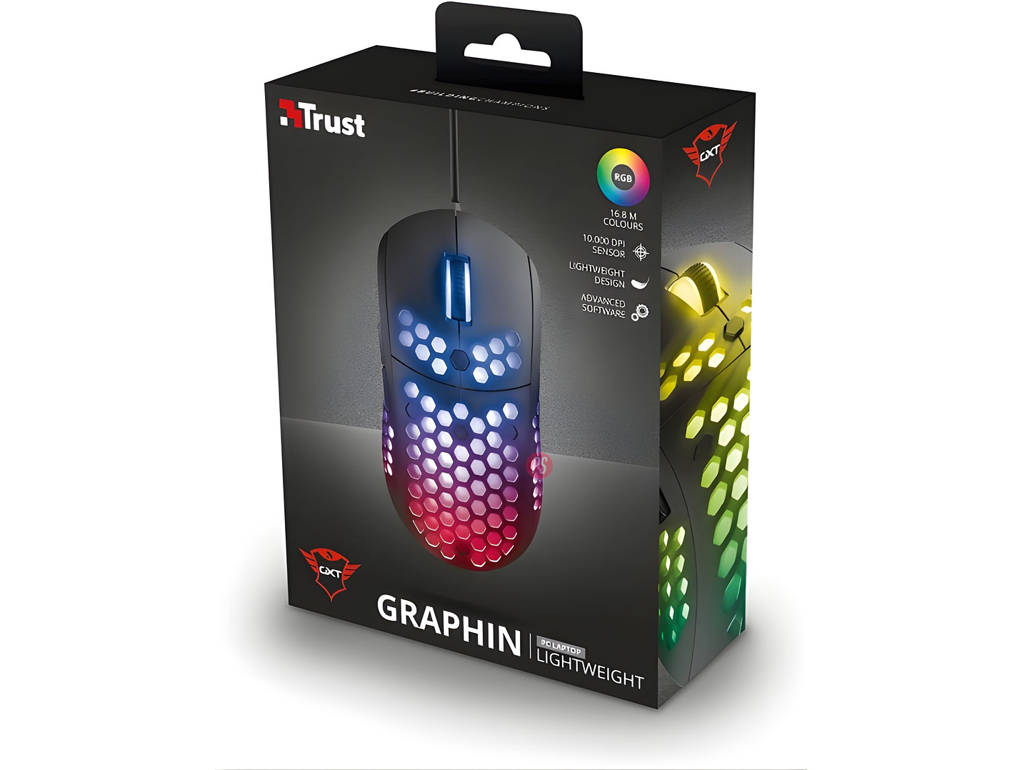 Mouse Gamer Trust GXT 960 Graphin RGB Ultraliviano - PS 6