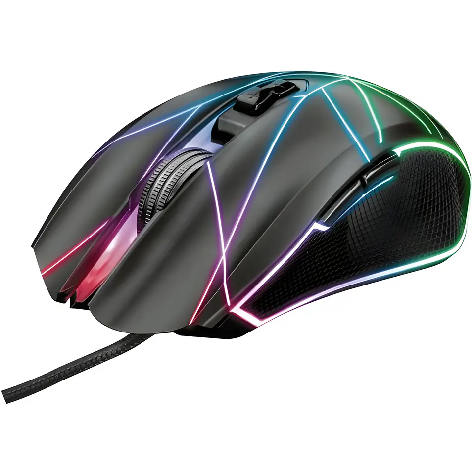 Mouse Gamer RGB Trust GXT 160X Ture Programable - PS 1