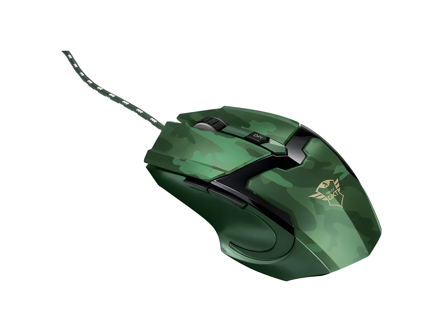 Mouse Gamer Trust GXT 101C Gav 4800 DPI 6 Botones - PS 1