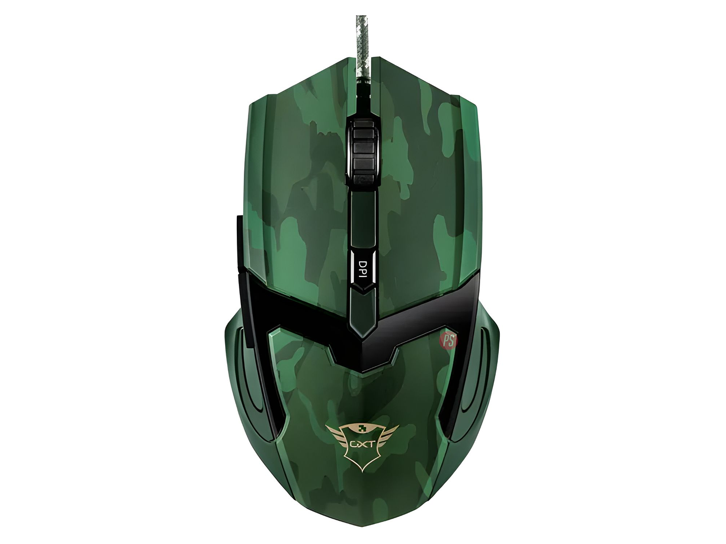 Mouse Gamer Trust GXT 101C Gav 4800 DPI 6 Botones - PS 2