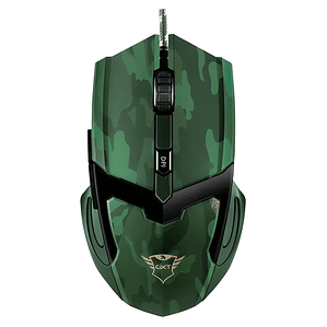 Mouse Gamer Trust GXT 101C Gav 4800 DPI 6 Botones - PS