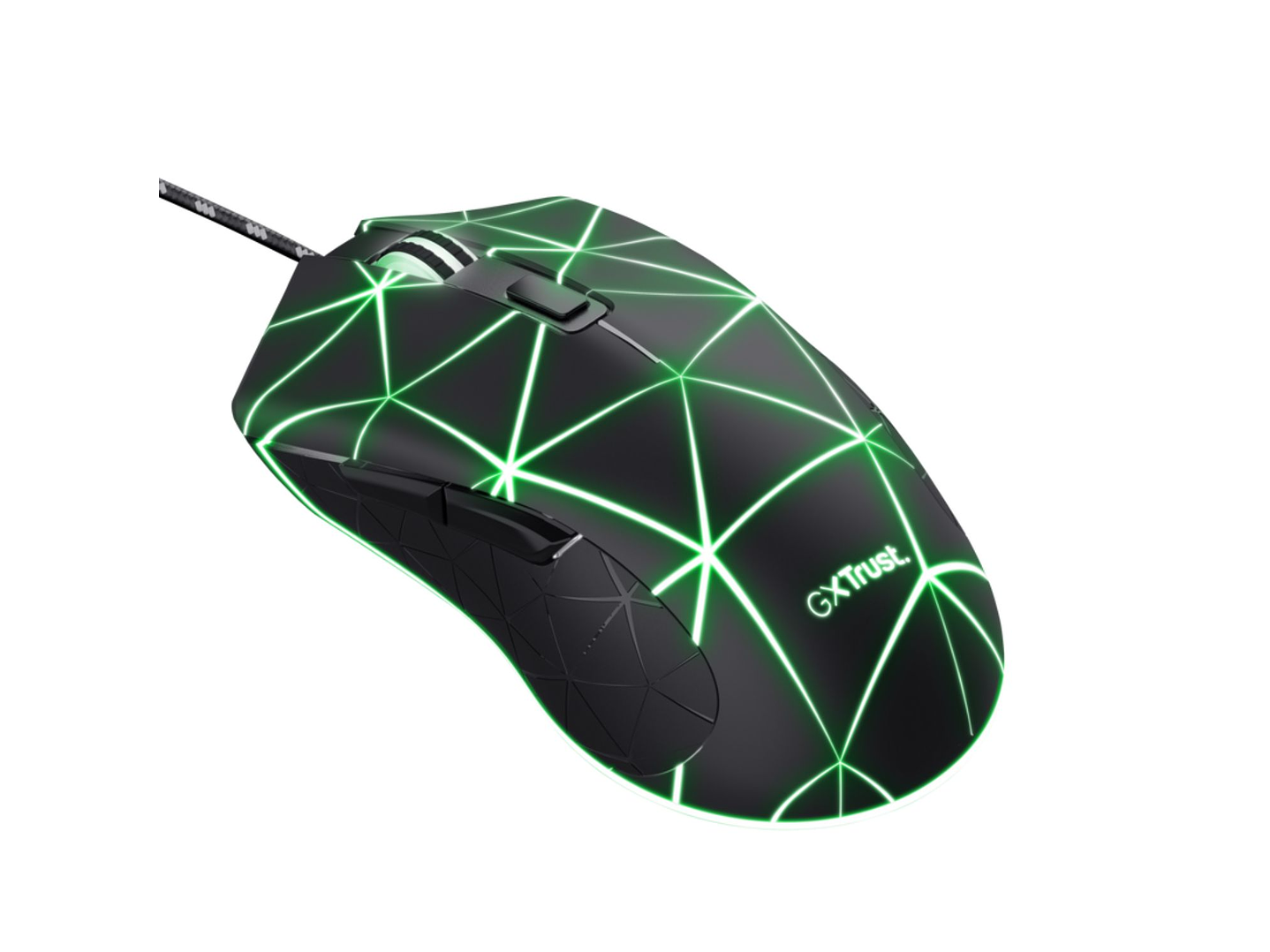 Mouse Gamer Trust GXT 133 Locx RGB 4000 DPI 6 Botones - PS 1