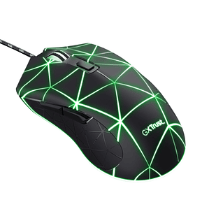 Mouse Gamer Trust GXT 133 Locx RGB 4000 DPI 6 Botones - PS