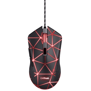 Mouse Gamer Trust GXT 133 Locx RGB 4000 DPI 6 Botones - PS