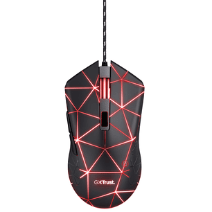 Mouse Gamer Trust GXT 133 Locx RGB 4000 DPI 6 Botones - PS