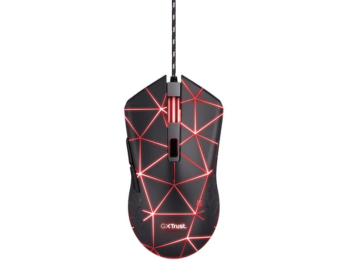 Mouse Gamer Trust GXT 133 Locx RGB 4000 DPI 6 Botones - PS 2