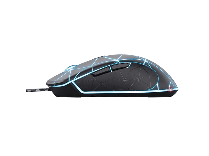 Mouse Gamer Trust GXT 133 Locx RGB 4000 DPI 6 Botones - PS 3
