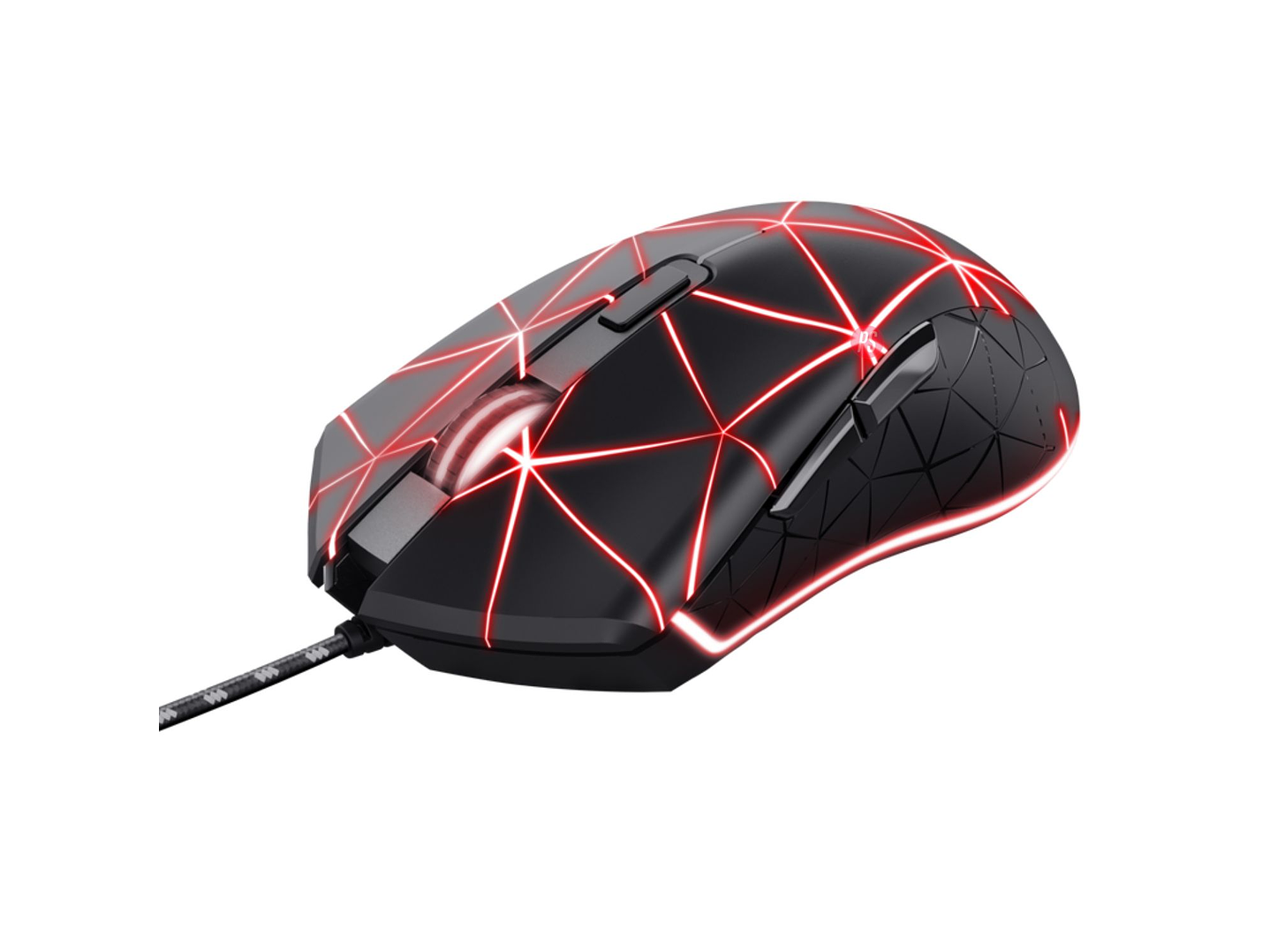 Mouse Gamer Trust GXT 133 Locx RGB 4000 DPI 6 Botones - PS 4