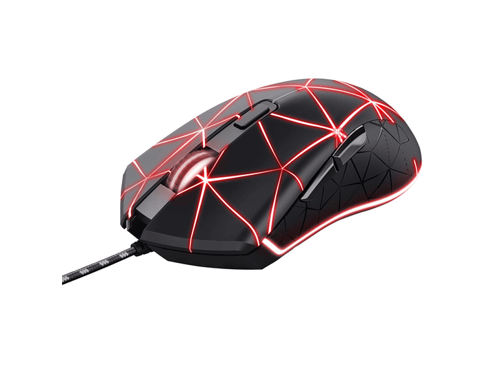 Mouse Gamer Trust GXT 133 Locx RGB 4000 DPI 6 Botones - PS 4