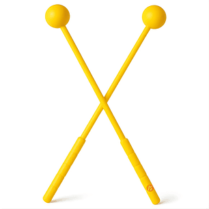 Par de Baquetas para Metalófono ABS Sonido Brillante - PS