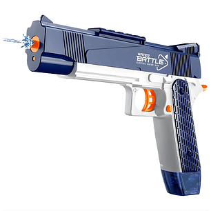 Pistola de Agua Azul Recargable Lanzamiento Continuo - PS