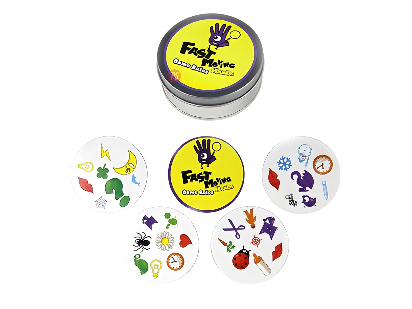 Juego de Cartas Fast Moving Hand Memoria Interactiva - PS 2