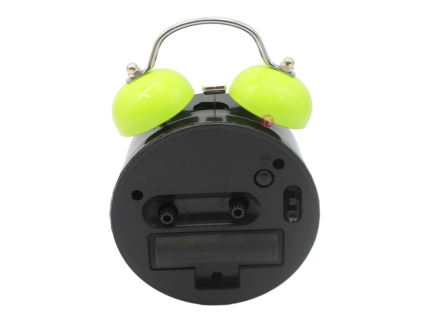 Reloj Despertador con Campana y Luz Cambia Color - PS 2