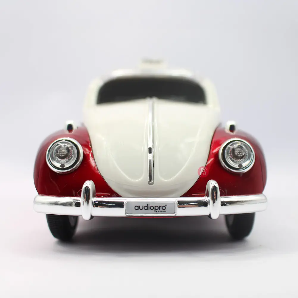 Parlante Auto Escarabajo BT 10W con Luces y TWS Rojo - PS 3