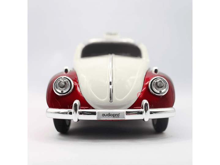 Parlante Auto Escarabajo BT 10W con Luces y TWS Rojo - PS 3