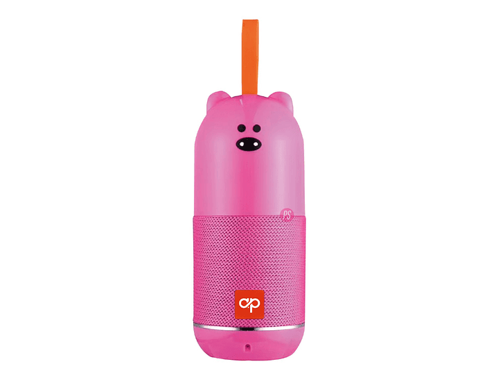 Parlante Oso Rosado BT Portátil 5W con USB/SD - PS 1