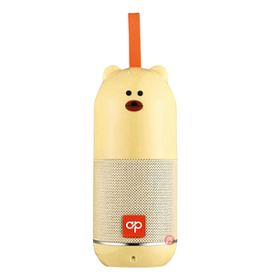 Parlante Oso Amarillo BT Portátil 5W con USB/SD - PS