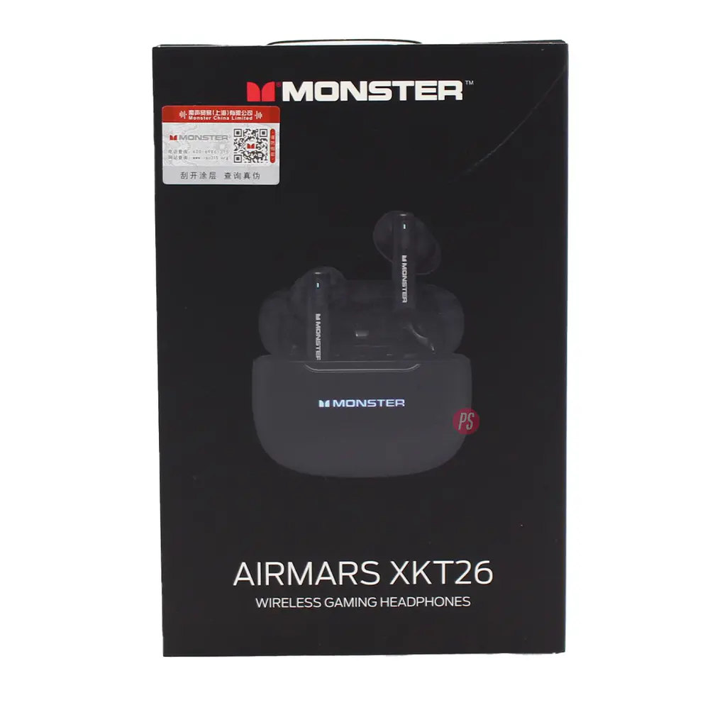 Audífonos Monster XKT26 Bluetooth Sonido Premium Negro - PS 3